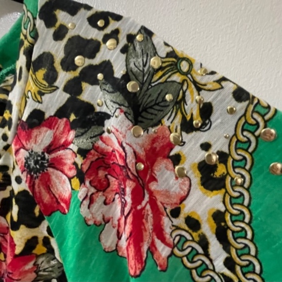 NEW Green Tunic Top - Picture 3 of 4